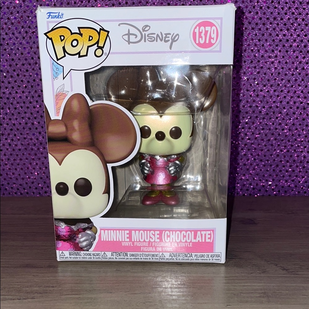 🆕💜 Funko Pop Disney Minnie Mouse Chocolate #1379 Vinyl Figure w/ Box